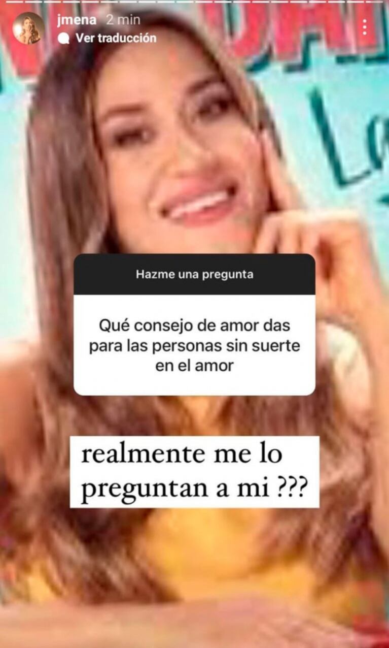 Jimena Barón lanzó un sincericidio cuando le pidieron consejos de amor: "¿Realmente me preguntan a mí?"