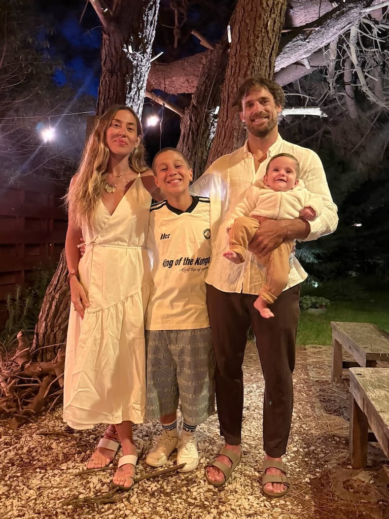 Jimena Barón, Momo, Arturo Matiás Palleiro (Foto: Instagram/@jmena).