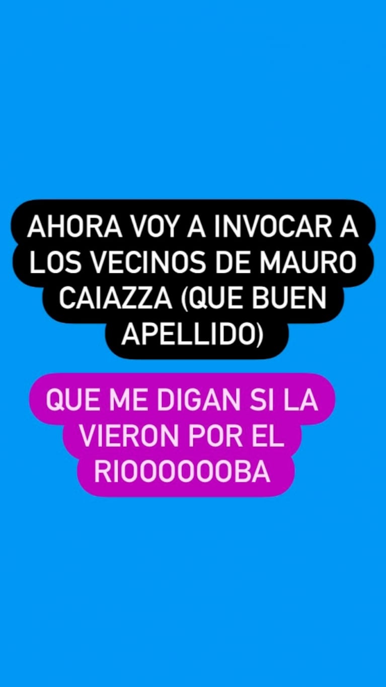 Jimena Barón, ¿otra vez cerca de Mauro Caiazza?: "Para mí siempre hay un porqué"