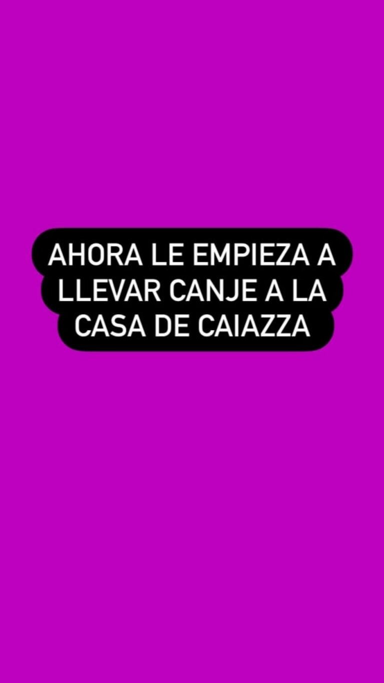 Jimena Barón, ¿otra vez cerca de Mauro Caiazza?: "Para mí siempre hay un porqué"