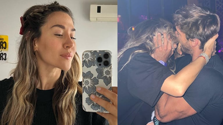 Jimena Barón publicó una foto de su apasionado reencuentro con su novio Matías Palleiro.