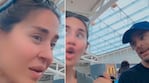 Jimena Barón quedó en medio de un operativo en Estados Unidos: "Me tiré al piso" (captura de Instagram)