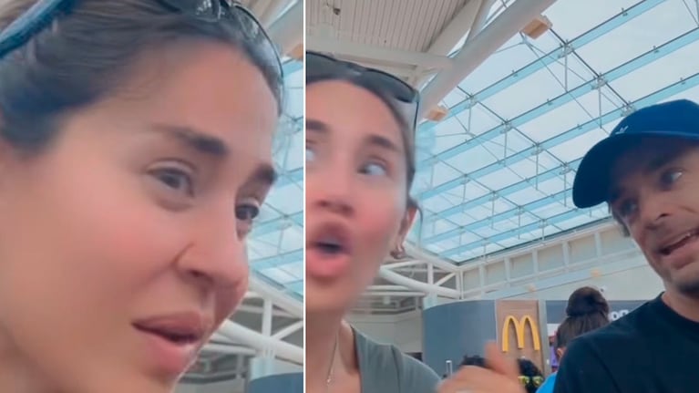 Jimena Barón quedó en medio de un operativo en Estados Unidos: "Me tiré al piso" (captura de Instagram)