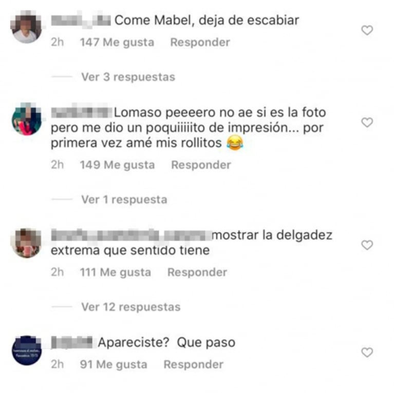 Jimena Barón reapareció en las redes en medio de los rumores sobre Osvaldo y sus seguidores se mostraron preocupados por su delgadez