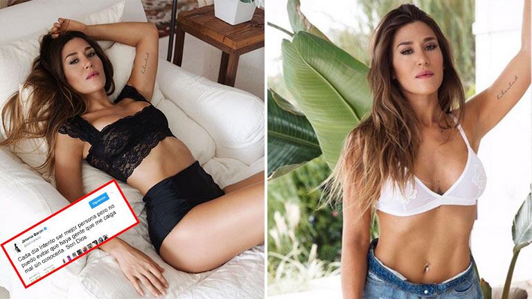 Jimena Barón reflexionó en Twitter y superó los 14.000 retweets. Foto: Instagram
