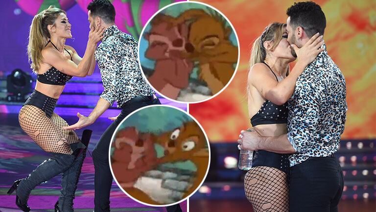 Jimena Barón resumió su noche a los besos con Mauro Caiazza con un divertido y simpático dibujito animado
