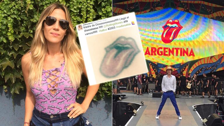 Jimena Barón reveló el tatuaje oculto que se hizo a los 15 años en honor a los Rolling Stones: "Nadie sabía"