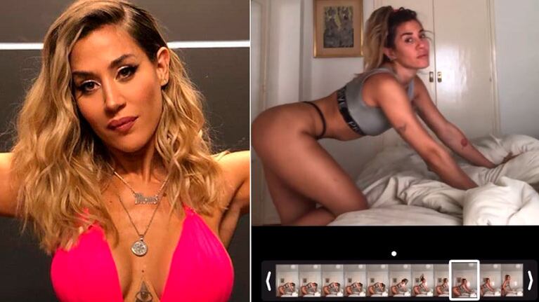 Jimena Barón reveló su secreto para lograr la foto sexy perfecta: El procedimiento es ráfaga en vivo y elegir la mejor