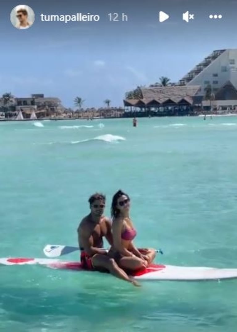 Jimena Barón se fue de vacaciones con Matías Palleiro a Yucatán: "Estoy muy contenta"