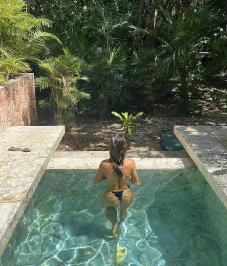 Jimena Barón se fue de vacaciones con Matías Palleiro a Yucatán: "Estoy muy contenta"
