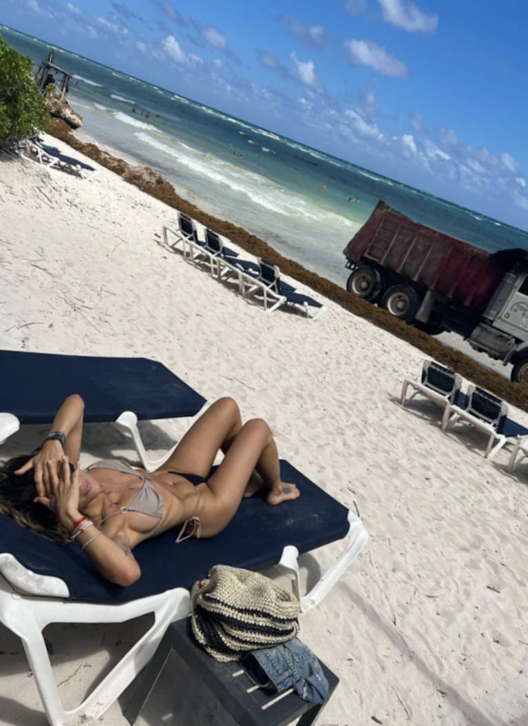 Jimena Barón se fue de vacaciones con Matías Palleiro a Yucatán: "Estoy muy contenta"