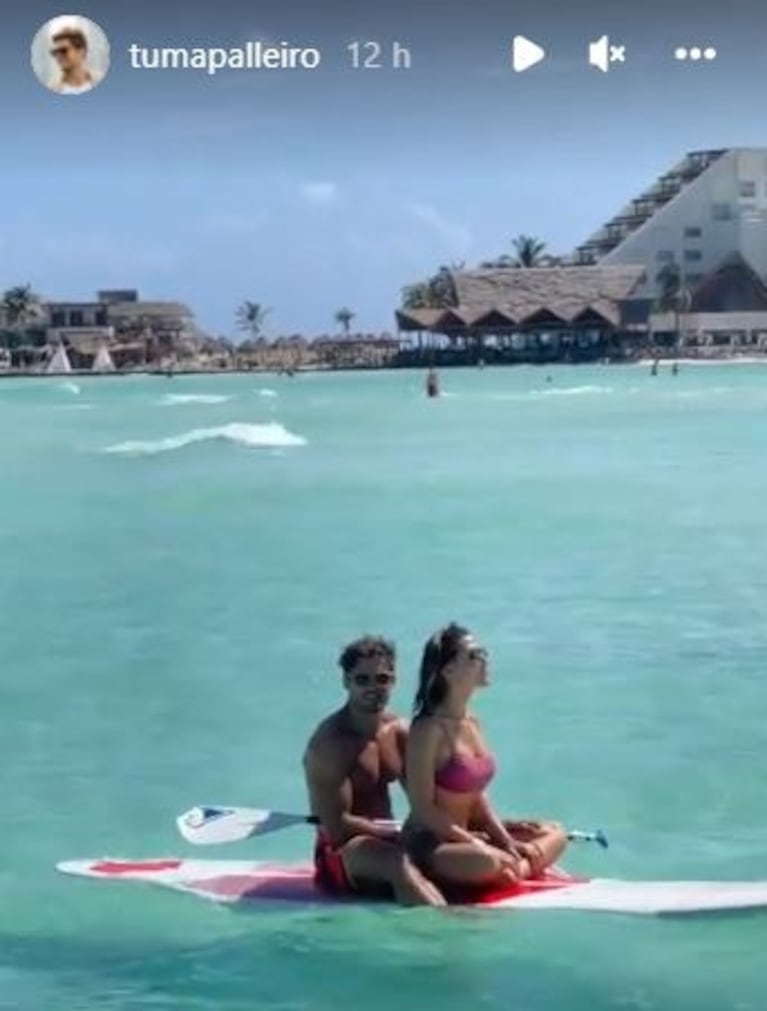 Jimena Barón se fue de vacaciones con Matías Palleiro a Yucatán: "Estoy muy contenta"