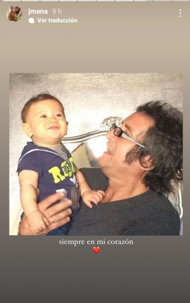 Jimena Barón se mostró quebrada en llanto el día que su papá hubiera cumplido años: "Estoy bajón porque lo extraño"