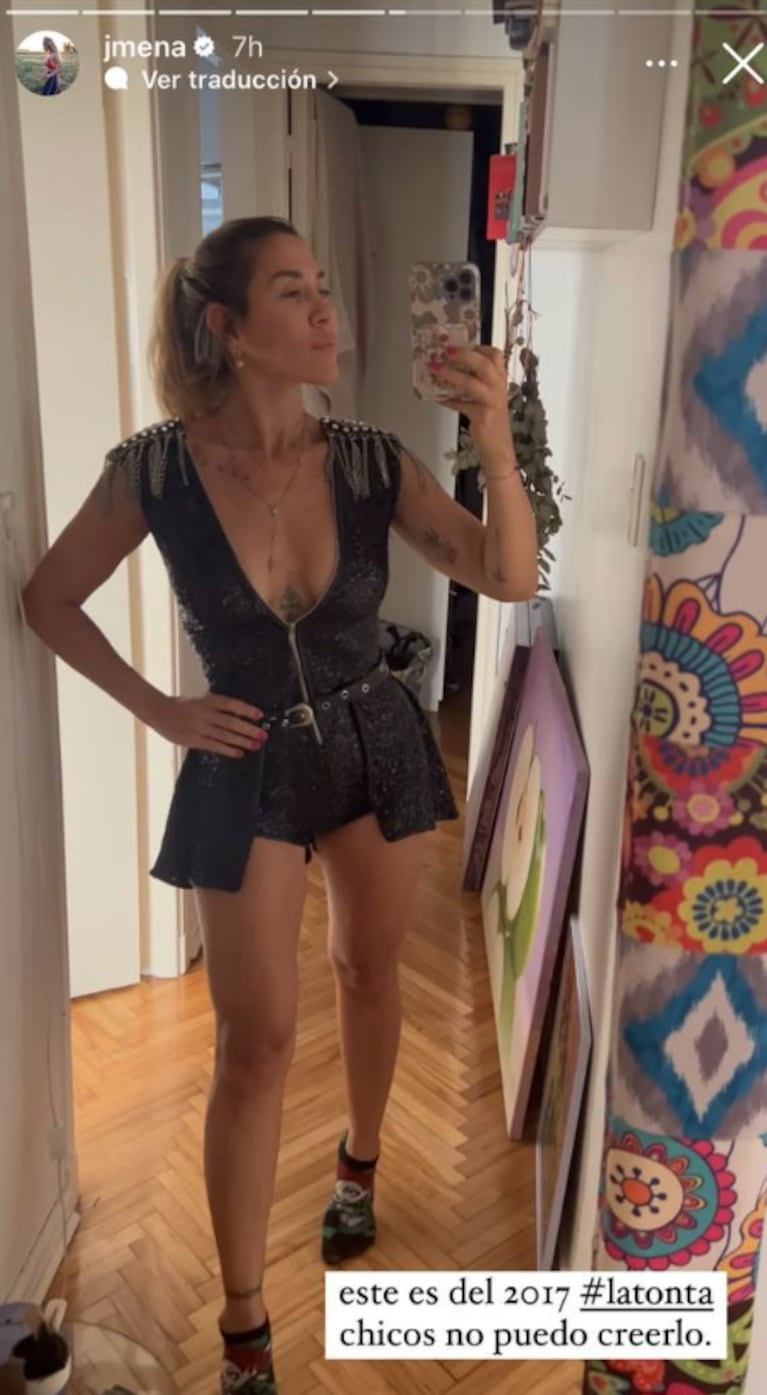 Jimena Barón se probó los jugados looks con los que comenzó su carrera como cantante