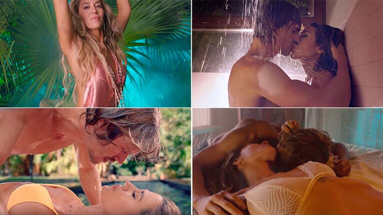 Jimena Barón, sexy y apasionada en el videoclip de Que regreses tú