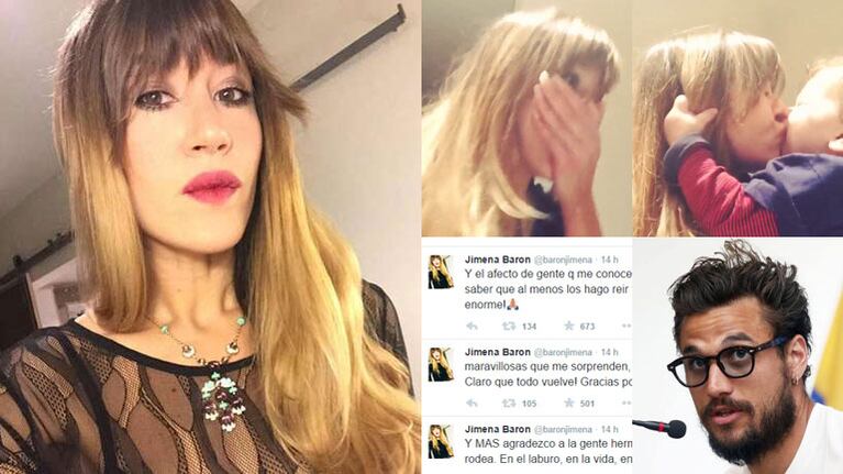 Jimena Barón, video tierno con su hijo y el apoyo de la gente tras el escándalo: "¡Todo vuelve!  Gracias por lo que me viene a mí"