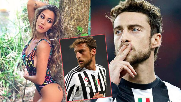 Jimena Barón y Claudio Marchisio