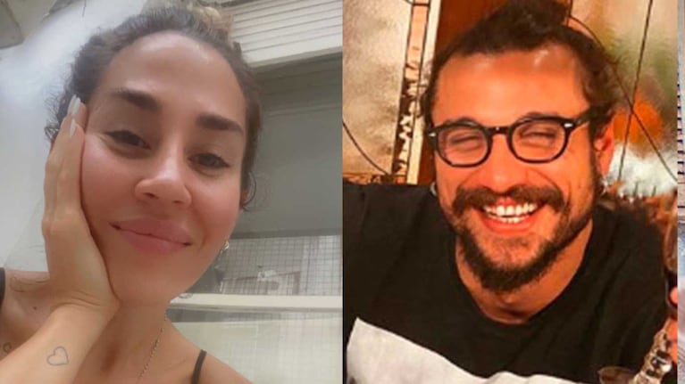 Jimena Barón y Daniel Osvaldo (Fotos: Instagram @jmena)