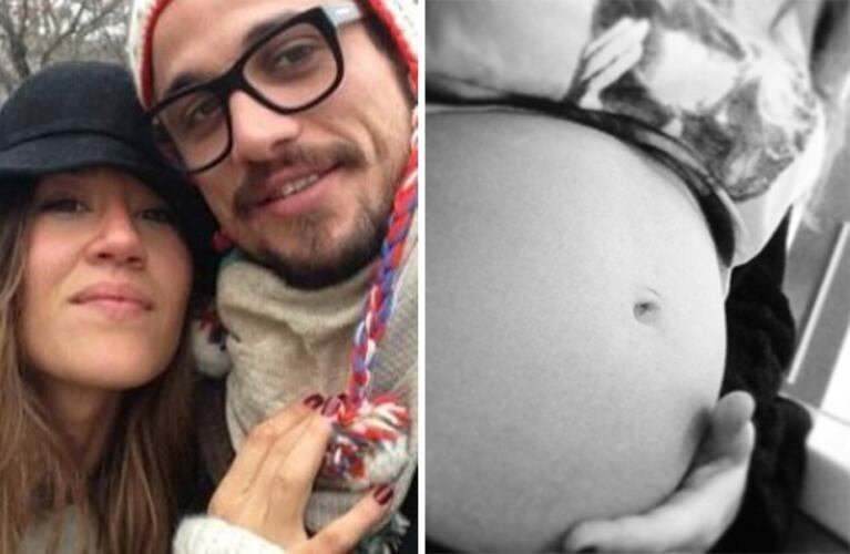 Jimena Barón y Daniel Osvaldo. (Fotos: Web e Instagram.com/baronjimena)