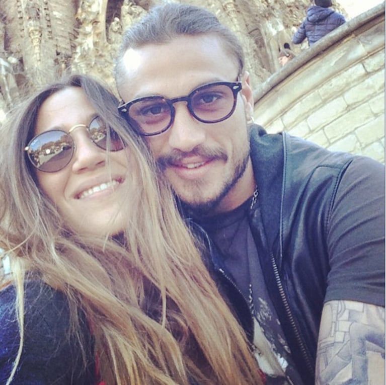 Jimena Barón y Daniel Osvaldo, pícaros en Twitter por la llegada de Papá Noel. (Foto: Web)
