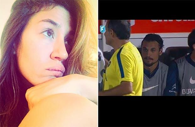 Jimena Barón y el (no) debut de Osvaldo en Boca. (Fotos: Instagram y Web)
