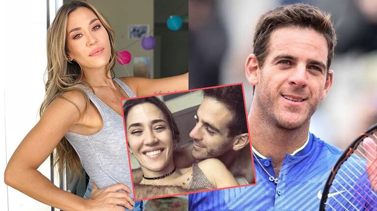 Jimena Barón y Juan Martín del Potro