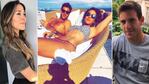 Jimena Barón y Juan Martín Del Potro en Miami