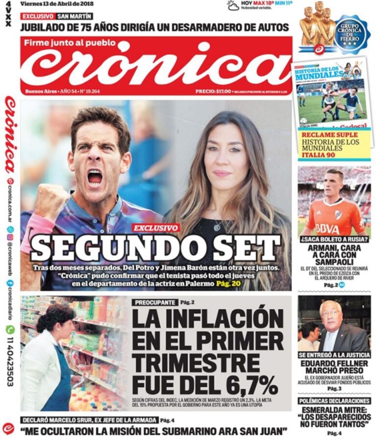 Jimena Barón y Juan Martín Del Potro, ¿reconciliados?: fuerte versión de reencuentro