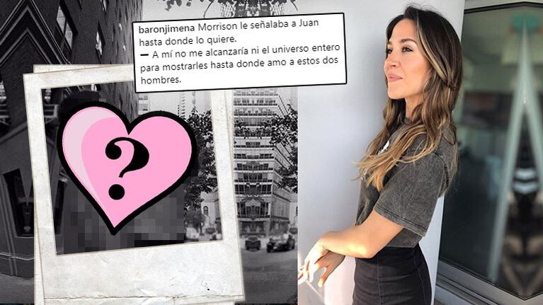 Jimena Barón y la tierna foto de Momo con Del Potro