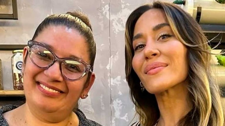 Jimena Barón y su niñera Mari (Foto: Instagram @jmena)