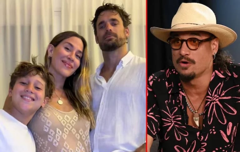 Jimena Barón y su nueva familia con Matías Palleiro