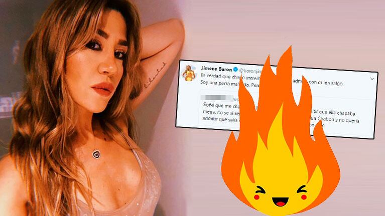 Jimena Barón y un divertido autobombo: Es verdad, chapo increíble