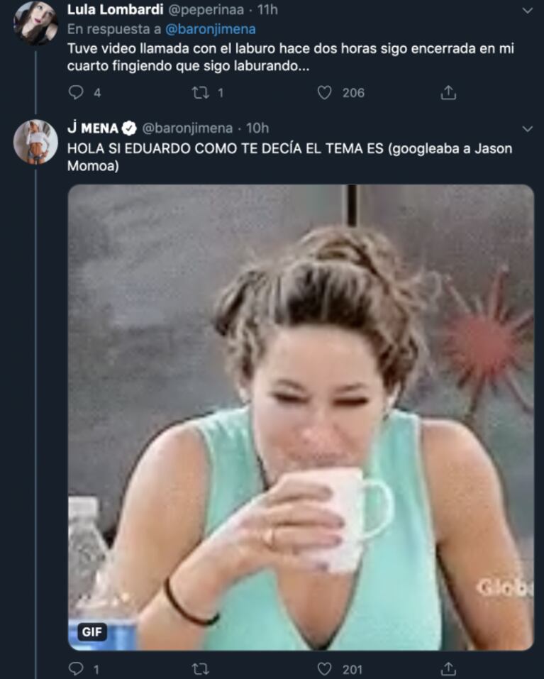 Jimena Barón y un divertido mea culpa sobre la crianza de Momo en cuarentena: "¿Alguna otra mala madre por ahí?" 
