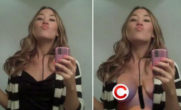 Jimena Barón y un engaño virtual. (Foto: Web).