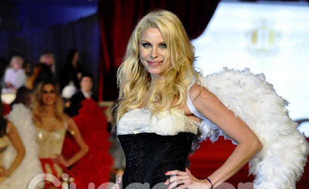 Jimena Cyrulnik en el desfile de Javier Luna. (Foto: Jennifer Rubio)