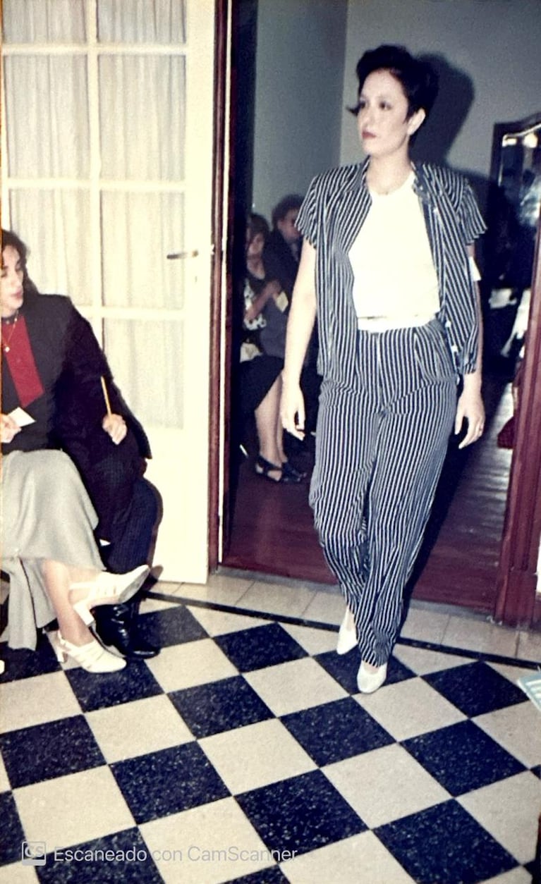 Jimena La Torre de joven. (Foto: Álbum personal)