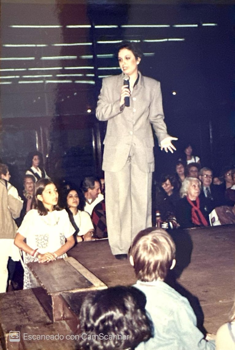 Jimena La Torre de joven. (Foto: Álbum personal)
