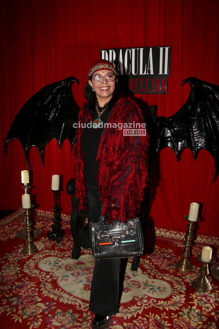 Jimena La Torre en el estreno de Drácula II Resurrección (Foto: Movilpress).