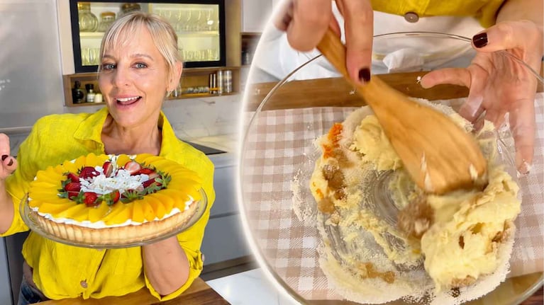 Jimena Monteverde compartió la receta de una tarta primaveral. Foto: Instagram