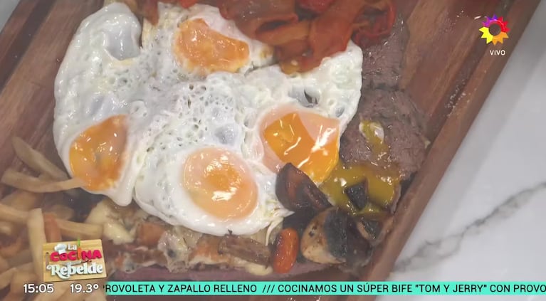 Jimena Monteverde explicó cómo preparar un zapallo cabutia relleno | Créditos: Captura El Trece