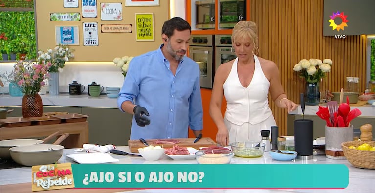Jimena Monteverde reveló los secretos para hacer milanesas perfectas en La cocina rebelde. Crédito: eltrece