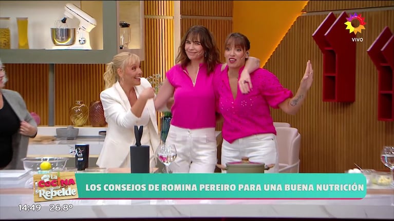 Jimena Monteverde, Romina Pereiro y Mariana Corbetta.