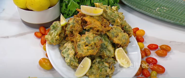 Jimena Monteverde sorprendió con una receta fácil para hacer los mejores buñuelos de acelga | Créditos: Captura El Trece