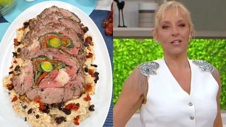 Jimena Monteverde sorprendió con una receta irresistible: ojo de bife con puré rústico. Crédito: Instagram