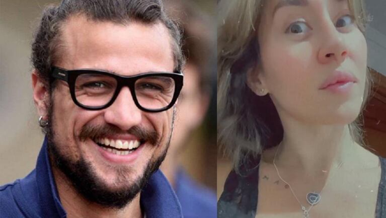 Jimena se probó su lencería nueva en lo de Daniel.