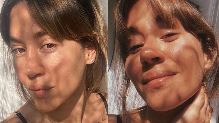 Jimena siente la piel luminosa desde que no come carne.