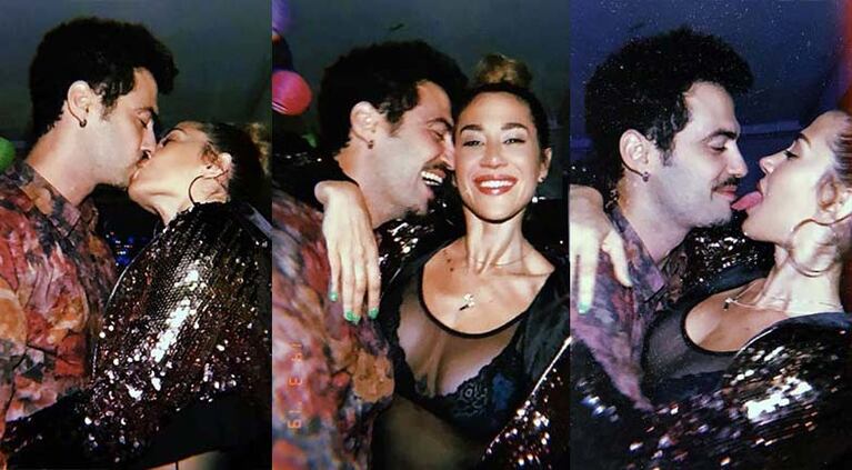 Jimena y Mauro salieron a cenar para festejar su cuarto cumplemés.