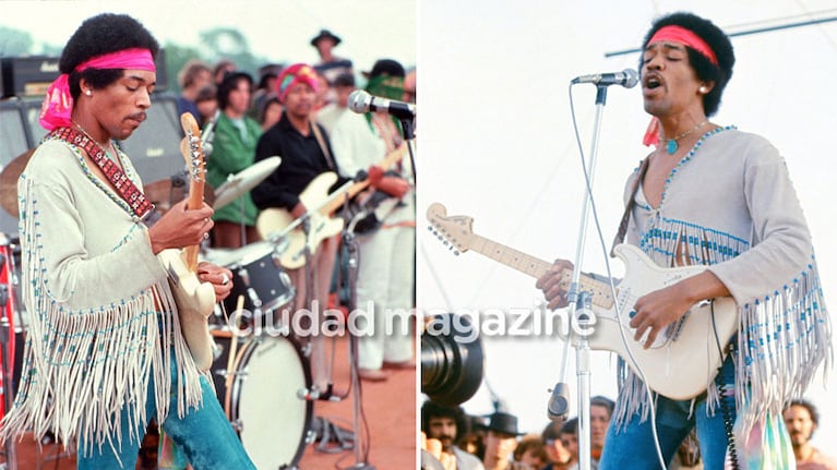 Jimi Hendrix. (Foto: AFP y EFE)