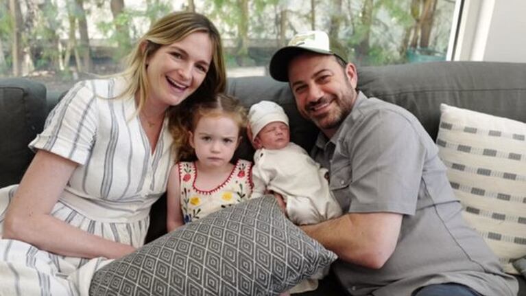 Jimmy Kimmel está feliz con sus cuatro hijos