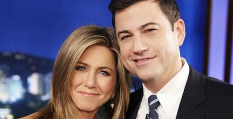 Jimmy Kimmel ofició la boda de Jennifer Aniston y Justin Theroux